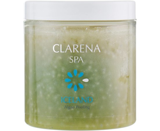 Скраб крупнозернистый солевой Clarena Spa Iceland Algae Peeling, 200 ml