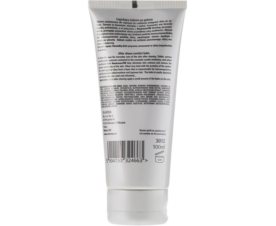 Успокаивающий бальзам после бритья Clarena Men After Shave Balm, 100 ml, изображение 2