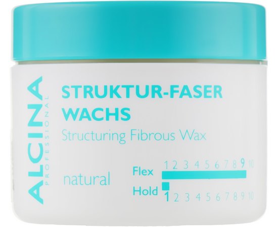 Воск волокнистый натуральной фиксации Alcina Natural Struktur Faser Wachs, 50 ml