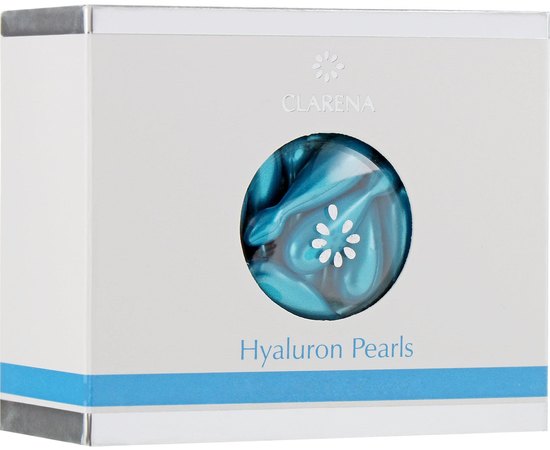 Жемчужины с гиалуроновой кислотой Clarena Hyaluron Pearls, 30 шт