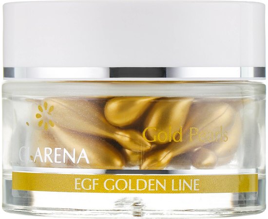 Жемчужины с коллоидным золотом Clarena EGF Gold, 30 шт