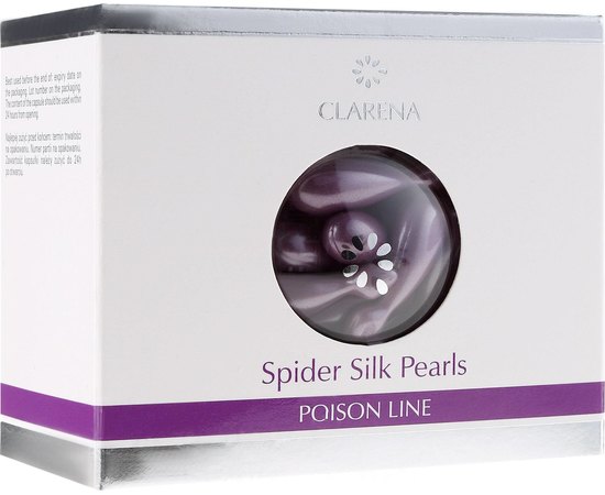 Жемчужины с шелком паутины Clarena Poison Line Spider Silk Pearls, 30 шт