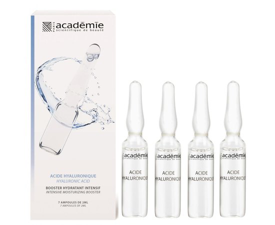 Ампулы Гиалуроновая кислота Academie Hyaluronique Intensive Hydratant Booster, 7x2 ml, изображение 2