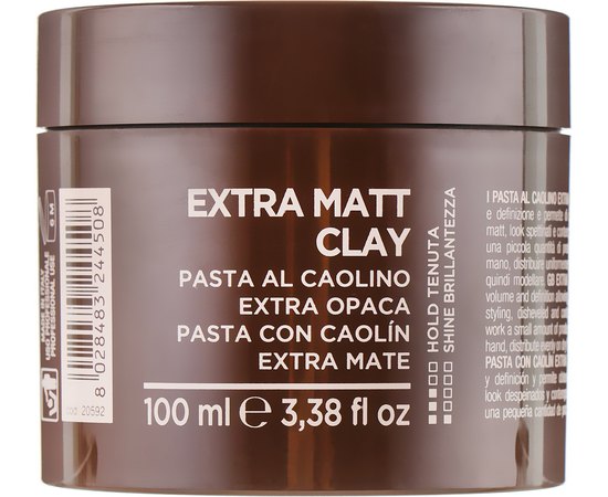 Экстраматовая паста с белой глиной Kay Pro Beard Club Pasta Con Coalin Exstra Mate, 100 ml, изображение 2