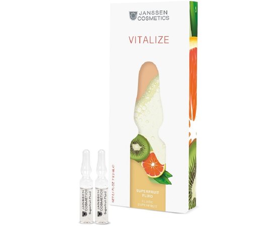 Фруктовые ампулы с витамином С Janssen Cosmeceutical Superfruit Fluid
