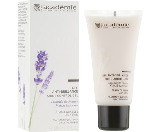 Гель-контроль блеска Французская лаванда Academie Aromatherapie Shine Control Gel, 50 ml, изображение 2