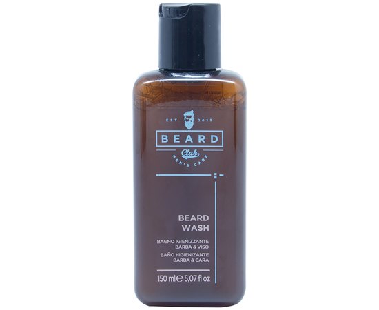 Гигиенический шампунь для бороды и лица Kay Pro Beard Club Beard Wash, 150 ml