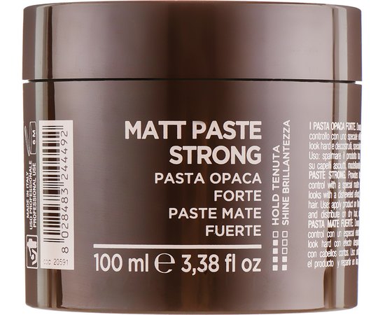 Матовая паста сильной фиксации Kay Pro Beard Club Pasta Opaca Forte, 100 ml