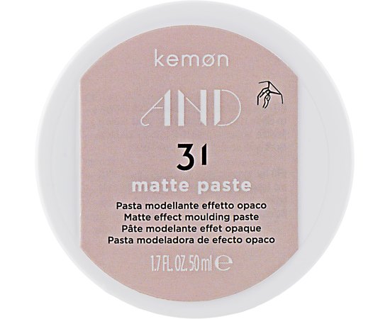 Kemon And 31 Matte Paste Моделююча паста з матовим ефектом, 50 мл, фото _ab__is.image_number.default