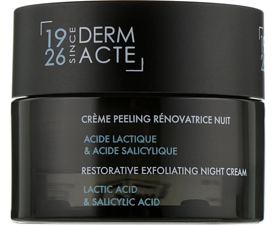 Academie Derm Acte Creme Peeling Renovatrice Nuit Acide Lactique & Acide Salicylique Нічний відновлювальний крем-ексфоліант, 50 мл, фото 