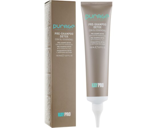 Kay Pro Purage Detox Pre-Shampoo Detox Essential Oils Очищуючий детокс-догляд перед шампунем, 150 мл, фото 