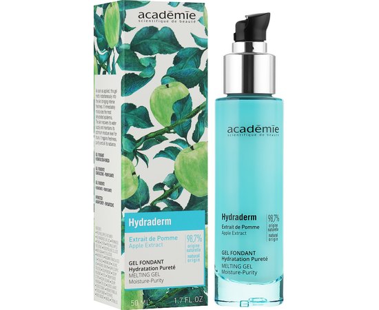 Очищающий гель легкий увлажняющий Academie Hydraderm Gel Fondant Hydratation-Purete, 50 ml, изображение 2