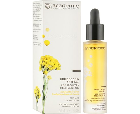 Academie Aromatherapie Age Recovery Treatment Oil Омолоджуюча олія-догляд Корсиканський безсмертник, 30 мл, фото _ab__is.image_number.default