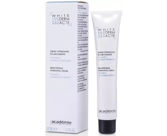 Осветляющая эмульсия увлажняющая Academie Creme Hydratante Eclaircissante, 50 ml, изображение 2 Осветляющая эмульсия увлажняющая Academie Creme Hydratante Eclaircissante, 50 ml, изображение 2