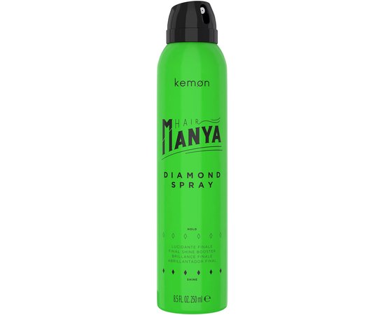 Kemon Hair Manya Diamond Spray Спрей для додання блиску, 250 мл, фото 