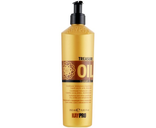 Увлажняющий кондиционер для волос Kay Pro Hair Care Treasure Oil Hydration And Shine Conditioner, 350 ml