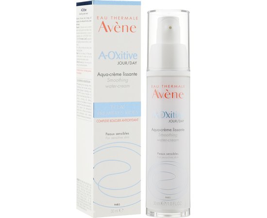 Аква-крем для лица дневной увлажняющий Avene A-Oxitive Day Smoothing Water-Cream, 30 ml, изображение 2