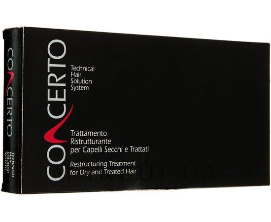 Ампулы лечебные для сухих и ломких волос Concerto Treatment for Dry and Treated Hair, 10x10 ml