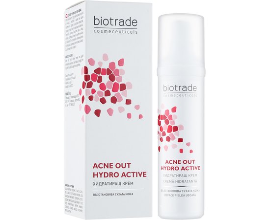 Biotrade Acne Out Hydro Active Крем для лица против угревой сыпи, 60 мл, изображение 2
