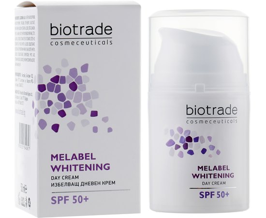 Biotrade Melabel Whitening Day Cream SPF 50+ Крем отбеливающий дневной, 50 мл, изображение 2