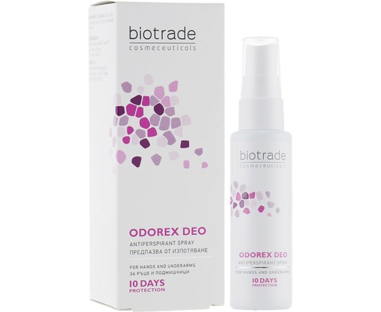 Biotrade Odorex Deo 10 Days Антиперспирант-спрей, 40 мл, изображение 2