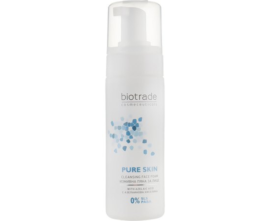 Biotrade Pure Skin Cleansing Face Foam Пінка для обличчя очищуюча із азелаїновою кислотою, фото 