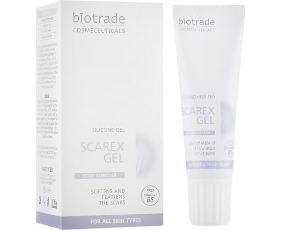 Biotrade Scarex Gel Гель от шрамов и рубцов, 15 мл, изображение 2
