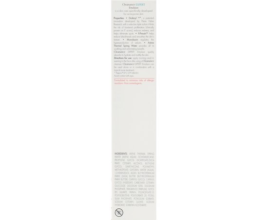 Эмульсия комплексного действия для проблемной кожи Avene Cleanance Expert Emulsion, 40 ml, изображение 3