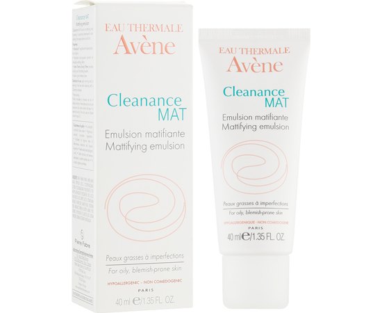 Avene Cleanance Mat Emulsion Емульсія матуюча для проблемної шкіри, 40 мл, фото _ab__is.image_number.default