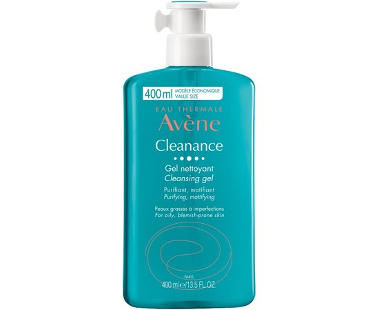 Гель для очищения чувствительной жирной и проблемной кожи Avene Cleanance Cleansing Gel, изображение 2