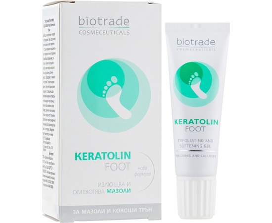 Гель против мозолей Biotrade Keratolin Foot Corn, 15 ml, изображение 2