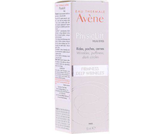 Крем для контура глаз от глубоких морщин Avene PhysioLift Eyes Cream, 15 ml, изображение 2