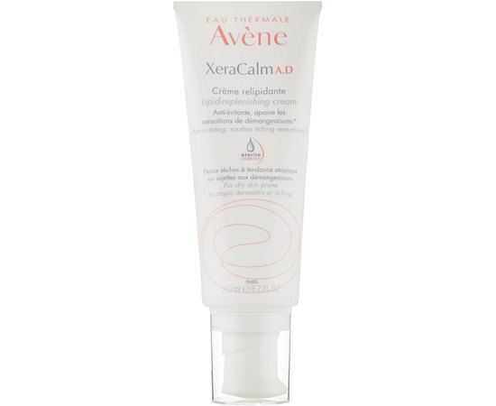 Avene Xera Calm A.D. Lipid-Replenishing Cream Крем для дуже сухої й атопичной шкіри, 200 мл, фото 