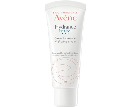 Avene Hydrance Riche Cream SPF 20 Насичений зволожуючий крем для сухої шкіри, 40 мл, фото 