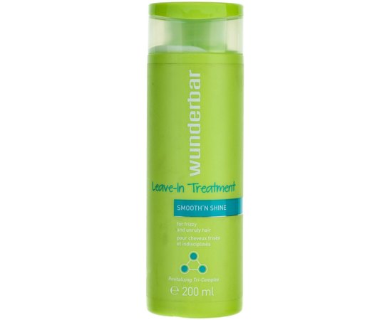 Лечение-разглаживание и блеск для жестких и курчавых волос Wunderbar Smooth'n Shine Leave In Treatment, 200 ml