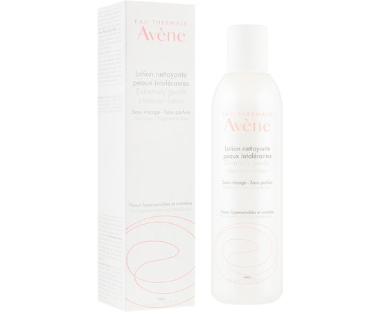 Лосьон для мягкого очищения для чрезмерно чувствительной кожи Avene Extremely Gentle Cleanser Lotion, 200 ml, изображение 2