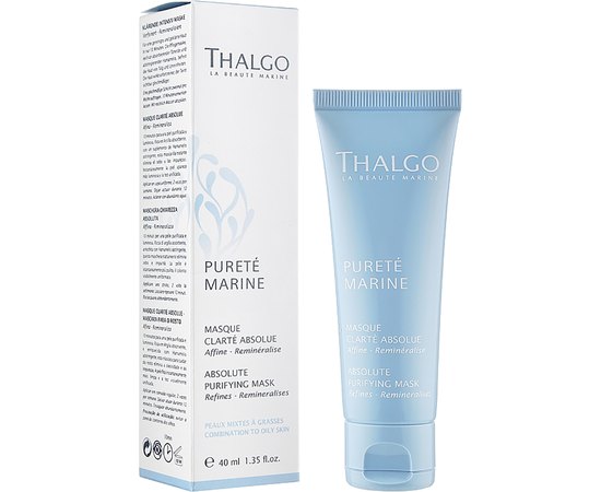 Маска интенсивная очищающая Thalgo Absolute Purifying Mask, 40 ml, изображение 2