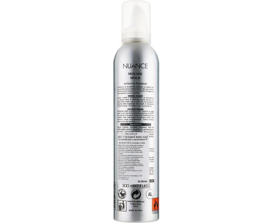 Мус сильної фіксації Nuance Color Protective Hold Mousse, 300 ml, фото _ab__is.image_number.default