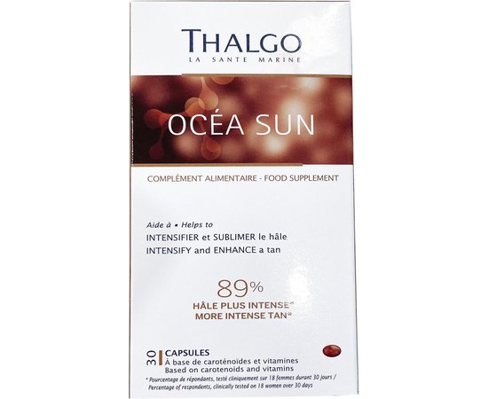 Океан солнца защита кожи и глаз Thalgo Ocea Skin Sun, 30 шт