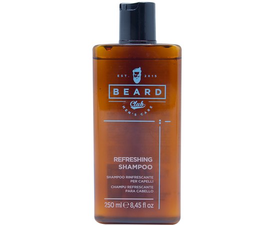 Освежающий шампунь для всех типов волос Kay Pro Beard Club Refreshing Shampoo, 250 ml