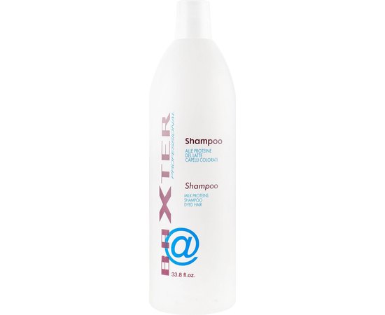 Шампунь для фарбованого волосся з молочними протеїнами Baxter Milk Protein Shampoo for Dyed Hair, 1000 ml, фото 