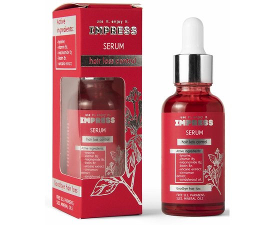 Сироватка проти випадання волосся Impress Hair Loss Control Serum, 30 ml, фото _ab__is.image_number.default