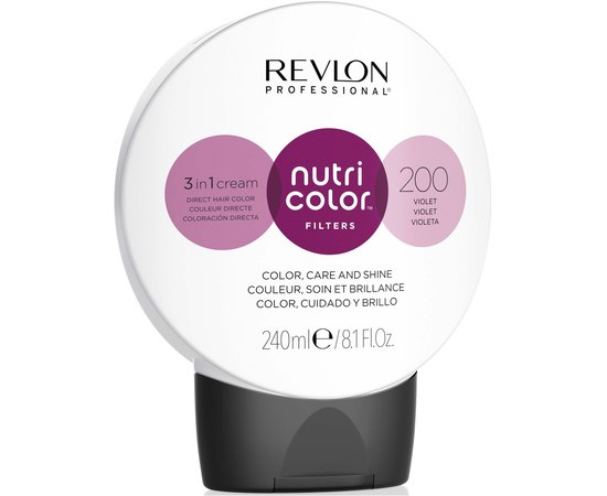 Тонирующий крем-бальзам Revlon Professional Nutri Color Filters 3 in 1 Cream, 240 ml