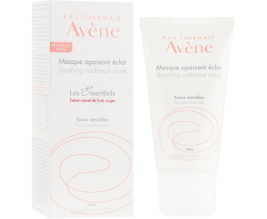 Avene Soothing Radiance Mask Заспокійлива маска для обличчя, 50 мл, фото _ab__is.image_number.default