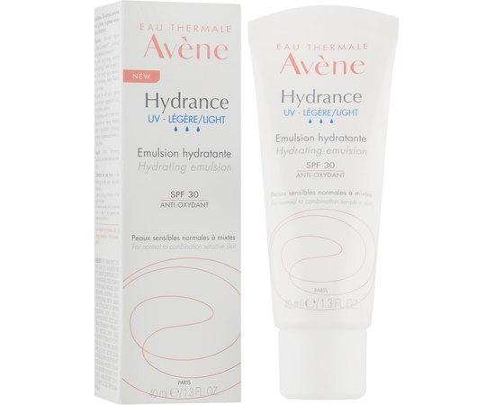 Avene Hydrance UV-Light Emulsion SPF 30 Зволожуюча емульсія для обличчя, 40 мл, фото _ab__is.image_number.default