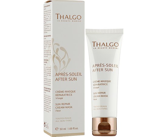 Thalgo Sun Repair Cream-Mask Відновлююча крем-маска, 50 мл, фото _ab__is.image_number.default