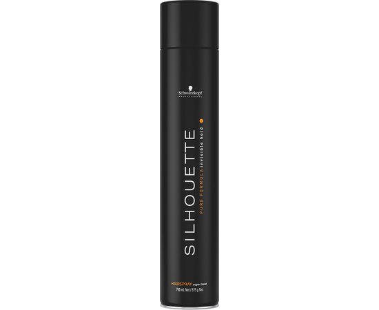 Лак для волос суперсильной фиксации Schwarzkopf Professional Silhouette Hairspray Super Hold, 500 ml