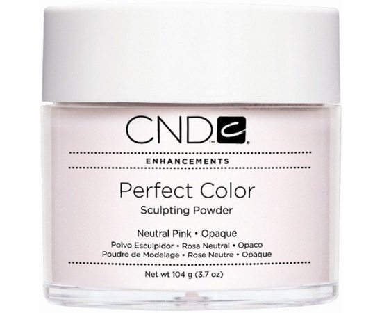 Акриловая пудра для маникюра CND Neutral Pink-Opaqe, изображение 2