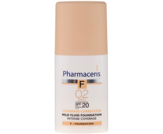 Pharmaceris F Coverage-Correction Mild Fluid Fondation Інтенсивно маскує флюїд, 30мл, фото _ab__is.image_number.default