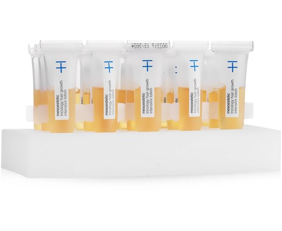 Интенсивный лосьон против выпадения волос  Mesoestetic Tricology hair growth intensive lotion, 15x3 ml, изображение 3